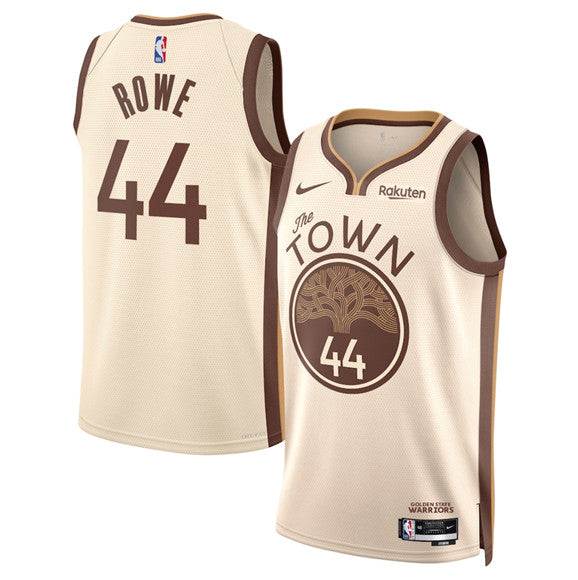 Jackson Rowe Golden State Warriors Unisex 2025/26 Jersey - Tan - City Edition product image 1, provided for visual reference