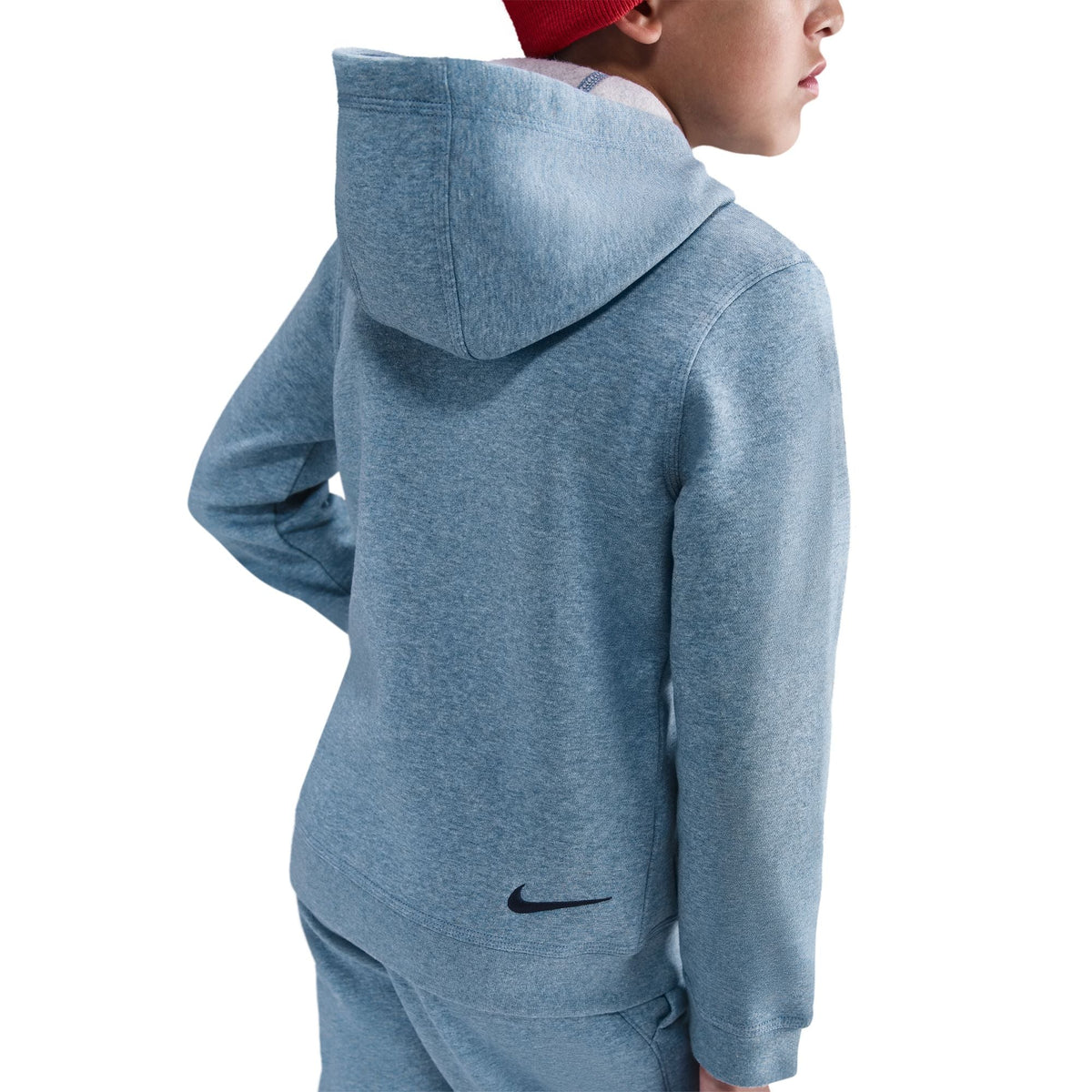 Nike Paris Saint‑Germain Club Fleece Full‑Zip Hoodie 2025/26 product image 4, provided for visual reference and product