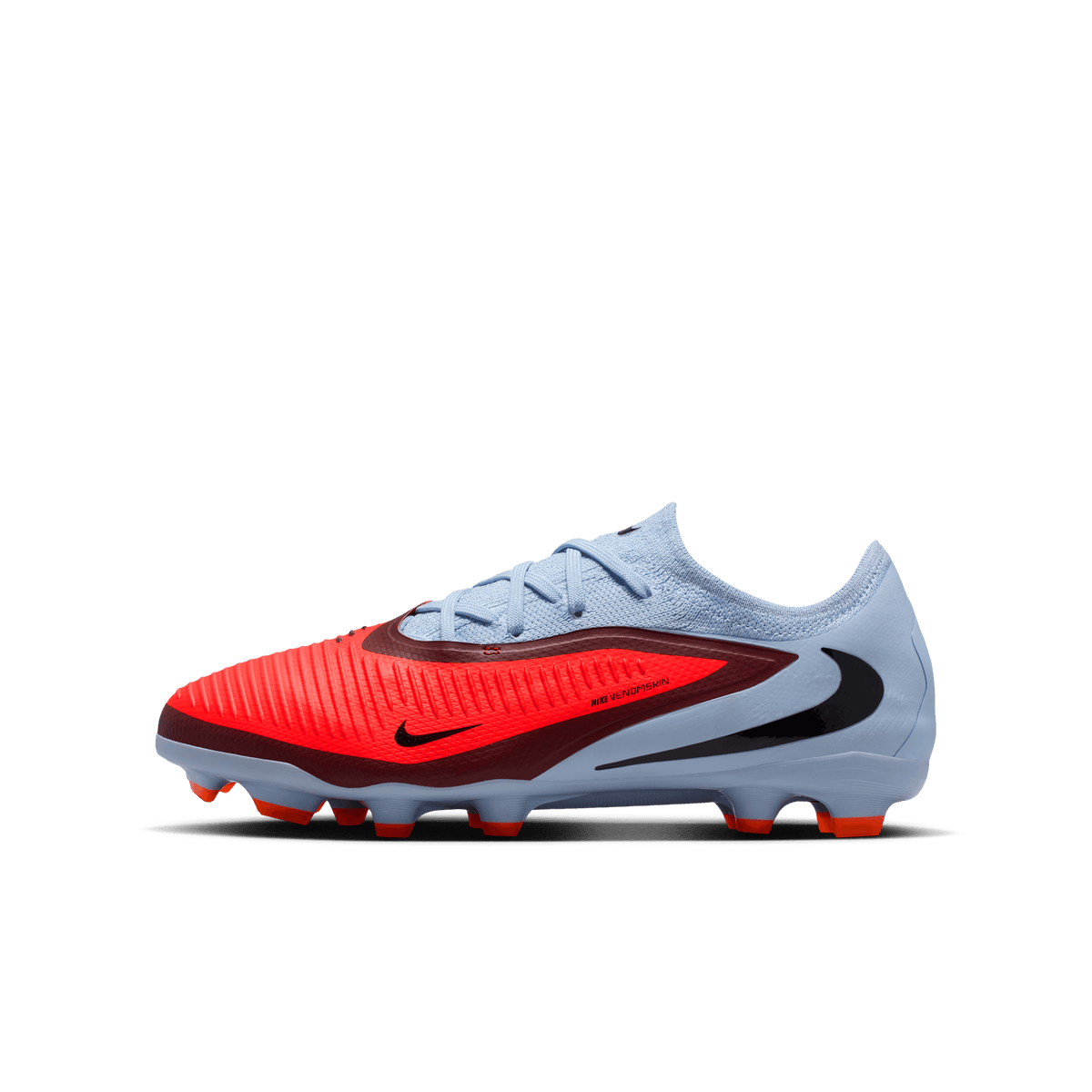 Nike Jr. Phantom 6 Low Pro Soccer Cleats product image 1, provided for visual reference and product detail review