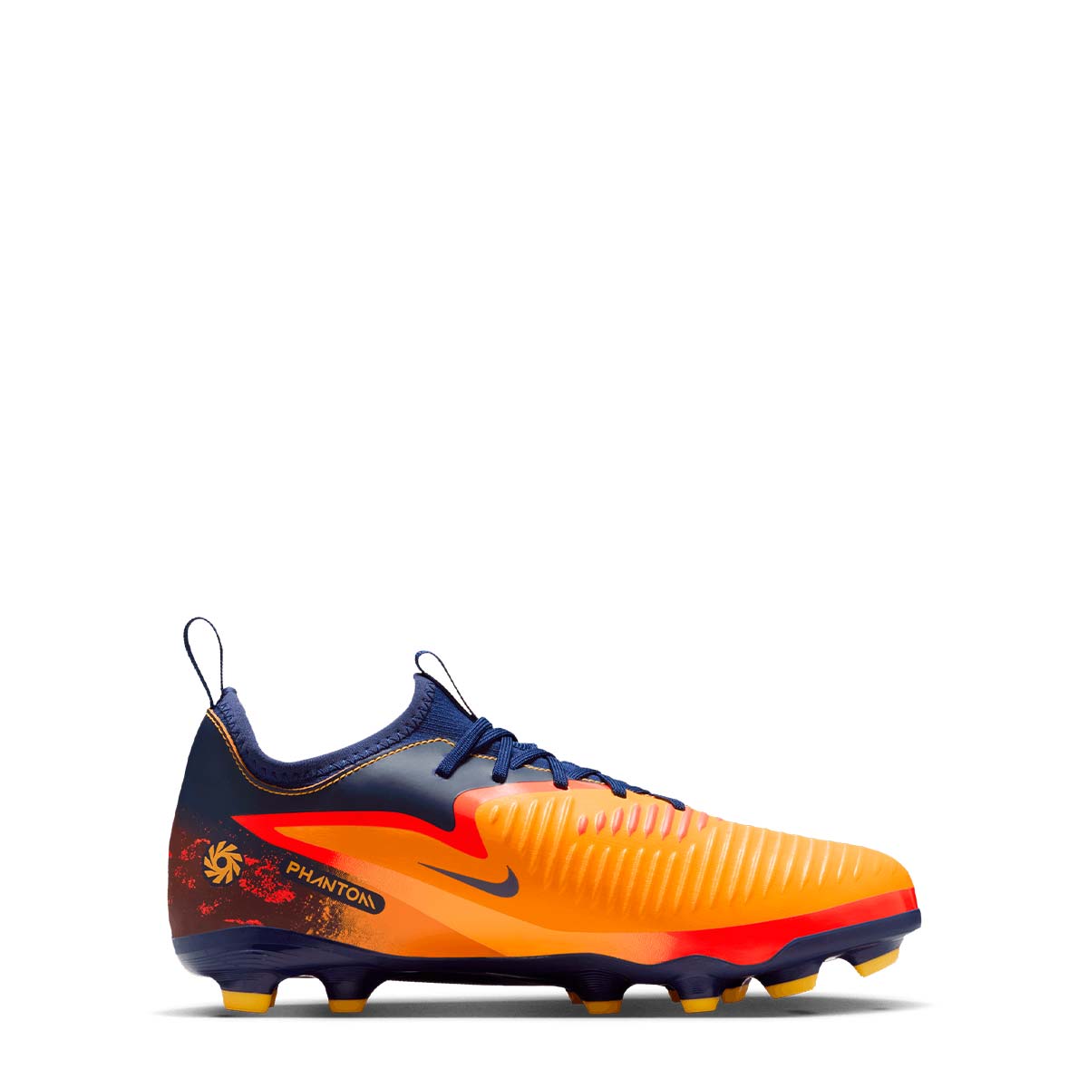 Nike Jr. Phantom 6 Low Academy Haaland MG Soccer Cleats product image 3, provided for visual reference and product detail
