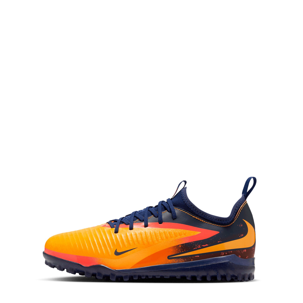 Nike Jr. Phantom 6 Low Academy Haaland TF Soccer Cleats product image 1, provided for visual reference and product detail