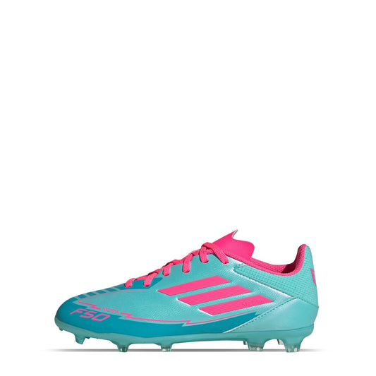 adidas F50 League Messi Firm/Multi-Ground Boots product image 1, provided for visual reference and product detail review