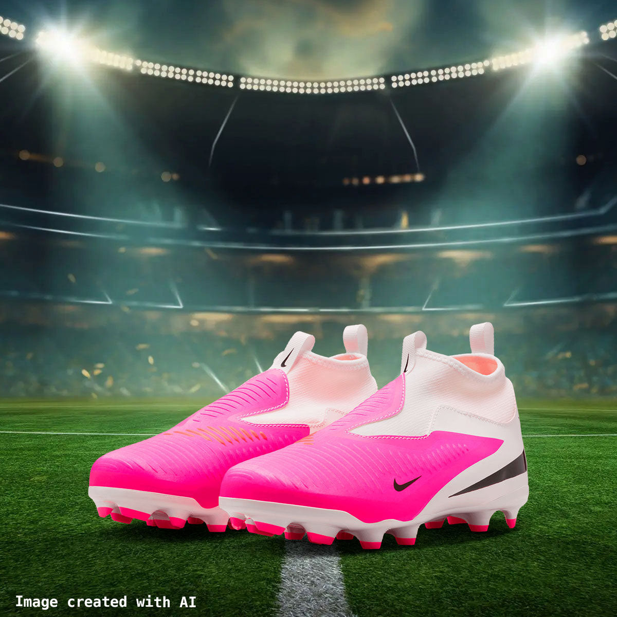 Nike Jr. Phantom 6 High Academy Soccer Cleats product image 10, provided for visual reference and product detail review