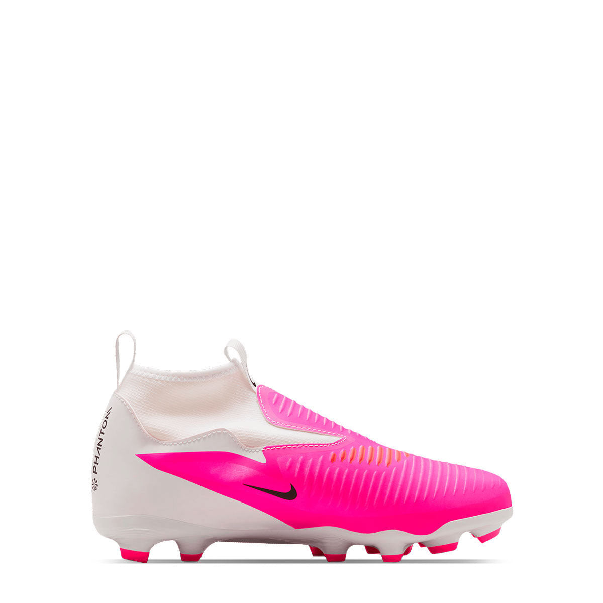 Nike Jr. Phantom 6 High Academy Soccer Cleats product image 3, provided for visual reference and product detail review