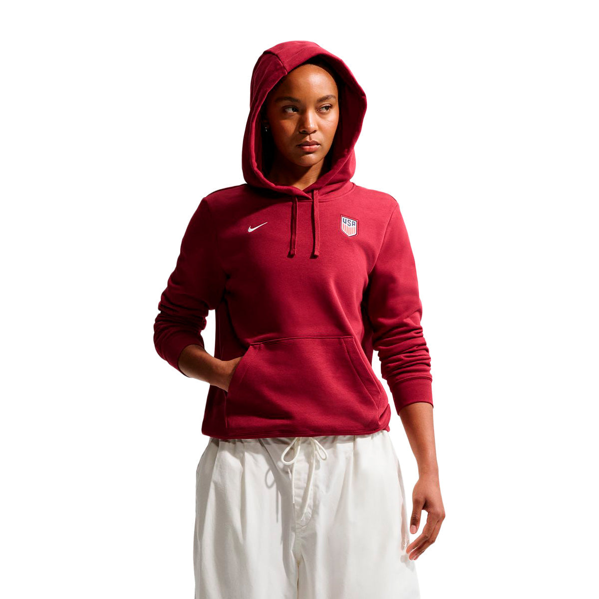 Nike USMNT Club Fleece Hoodie product image 1, provided for visual reference and product detail review