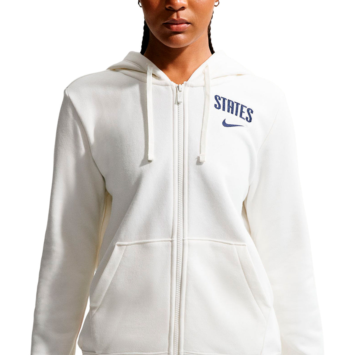 Nike USMNT Club Fleece Jacket product image 3, provided for visual reference and product detail review