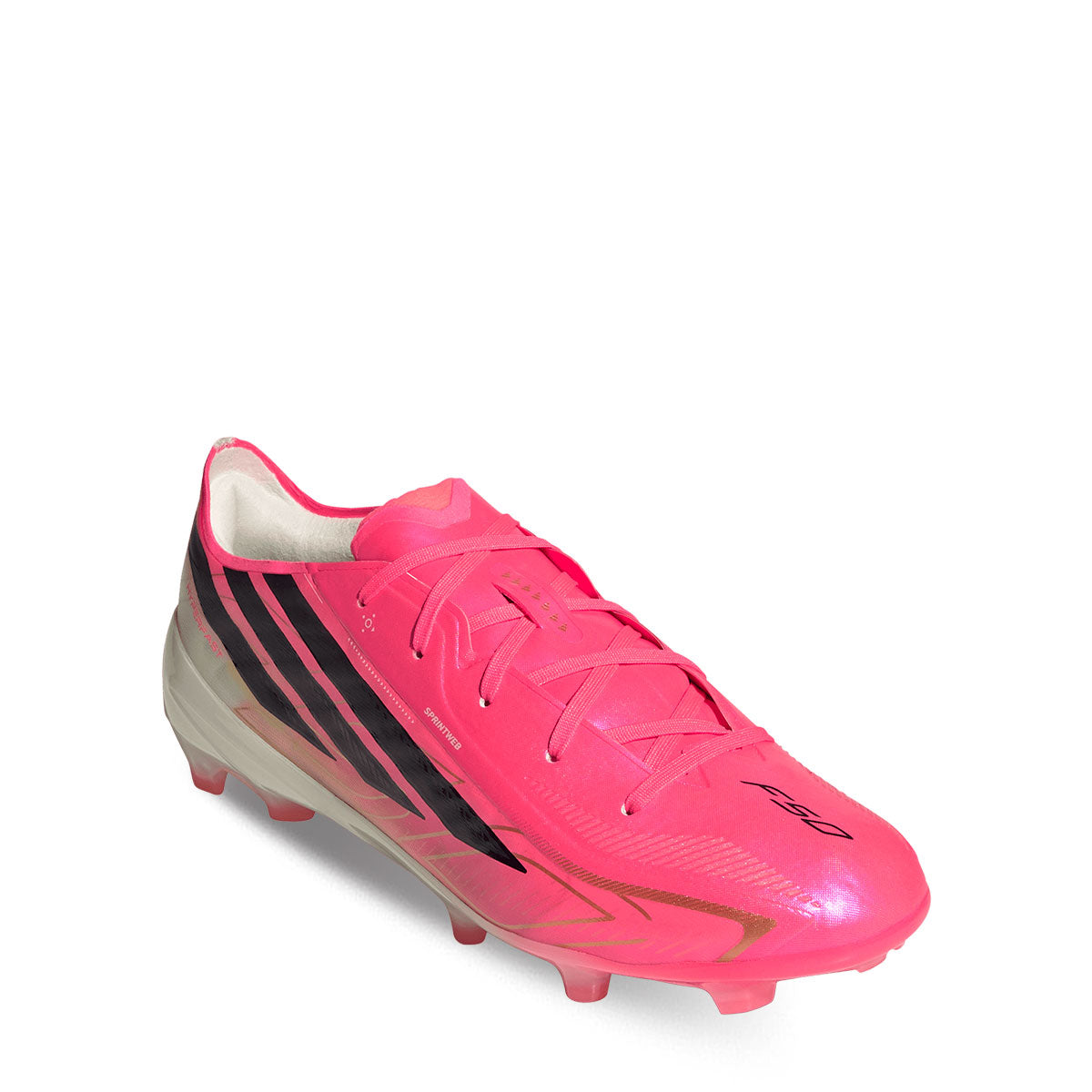 adidas F50 Hyperfast Elite Firm Ground Soccer Cleats product image 5, provided for visual reference and product detail review