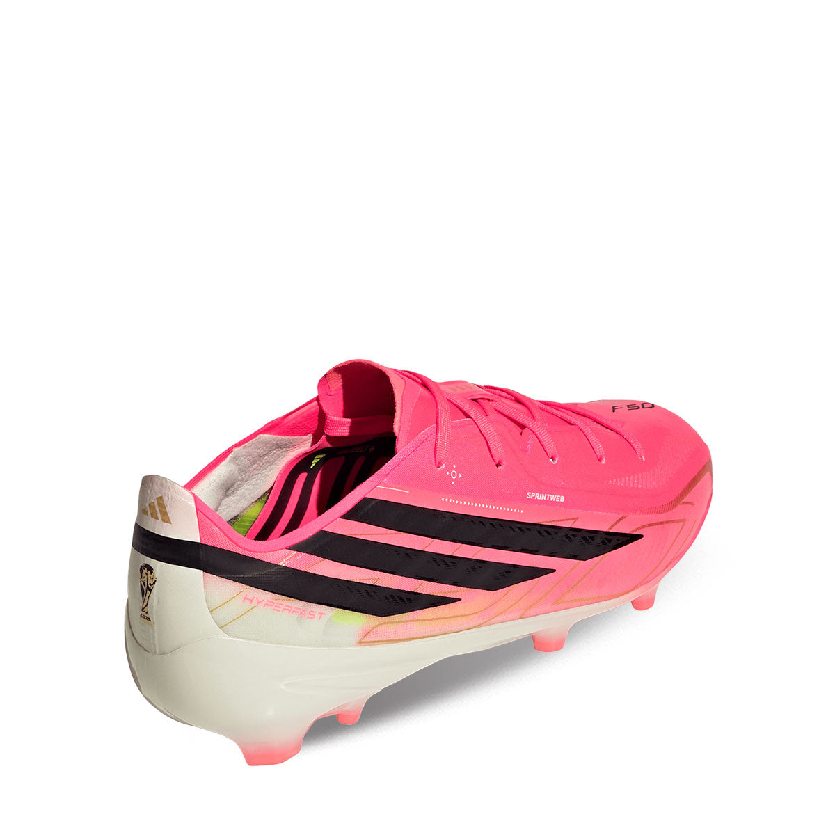 adidas F50 Hyperfast Elite Firm Ground Soccer Cleats product image 6, provided for visual reference and product detail review