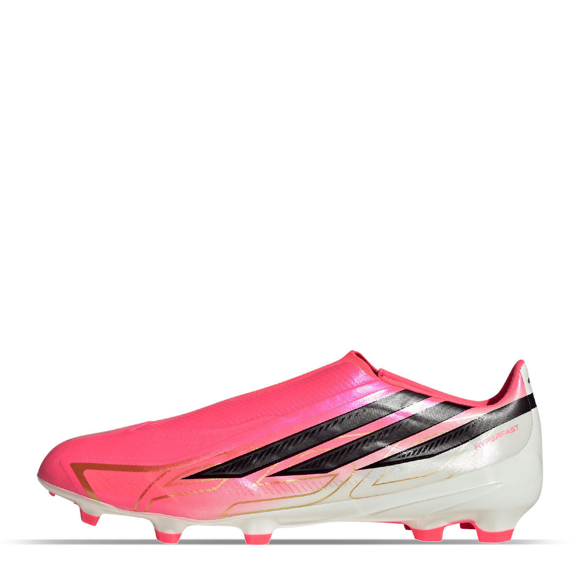 adidas F50 Hyperfast League Laceless Firm Ground Soccer Cleats product image 1, provided for visual reference and product