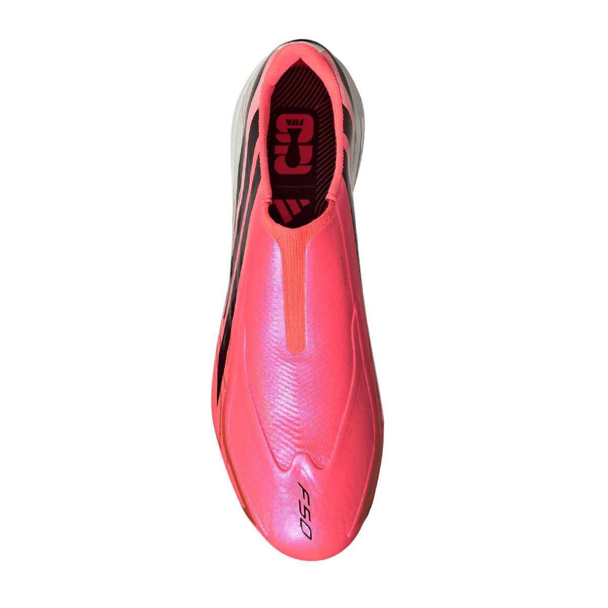adidas F50 Hyperfast League Laceless Firm Ground Soccer Cleats product image 6, provided for visual reference and product
