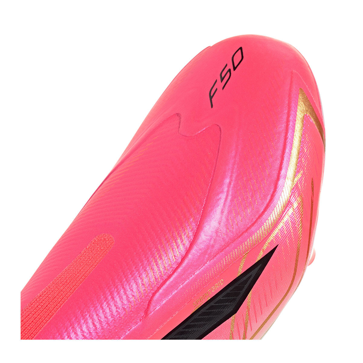 adidas F50 Hyperfast League Laceless Firm Ground Soccer Cleats product image 7, provided for visual reference and product
