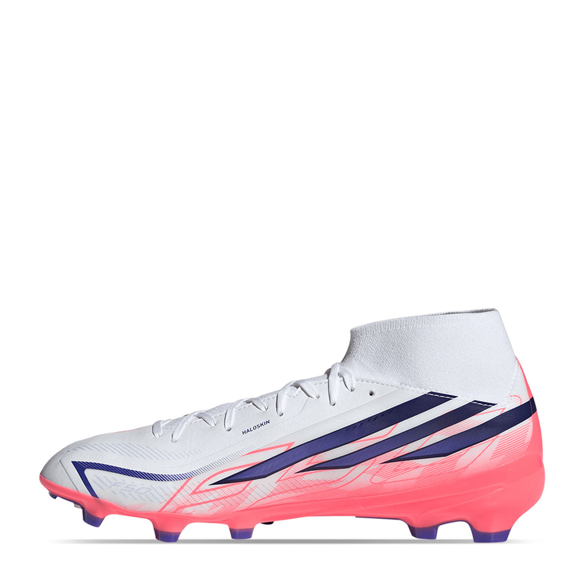 adidas F50 Hyperfast League Mid Firm Ground Soccer Boots product image 3, provided for visual reference and product detail