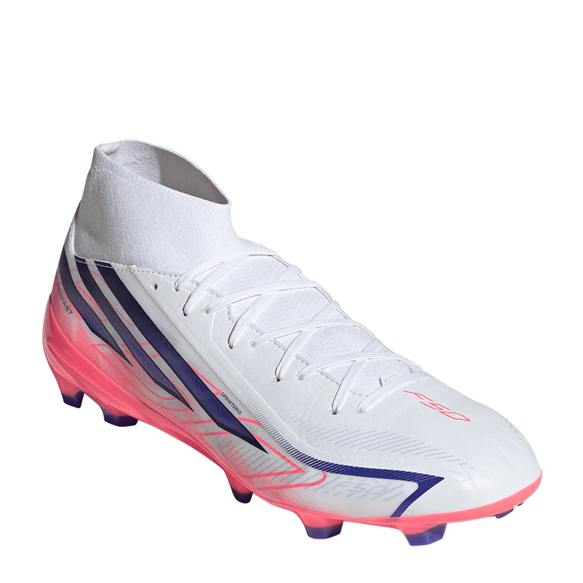 adidas F50 Hyperfast League Mid Firm Ground Soccer Boots product image 5, provided for visual reference and product detail