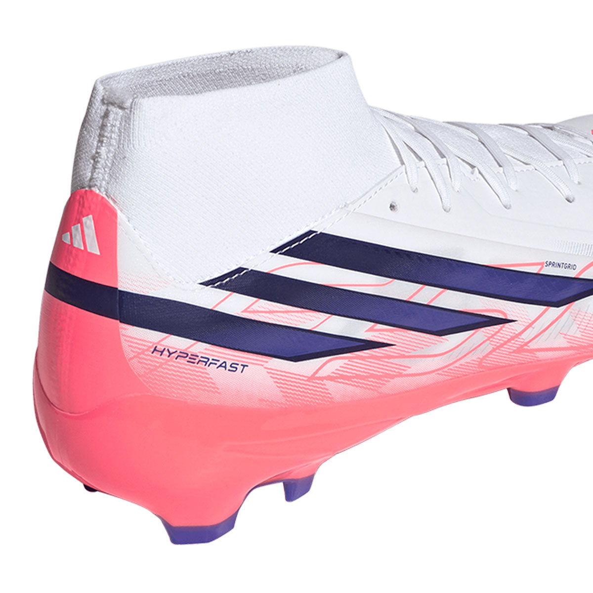 adidas F50 Hyperfast League Mid Firm Ground Soccer Boots product image 7, provided for visual reference and product detail