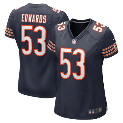 T.J. Edwards Chicago Bears YOUTH KIDS Official NFL Nike Jersey product image 1, provided for visual reference and product