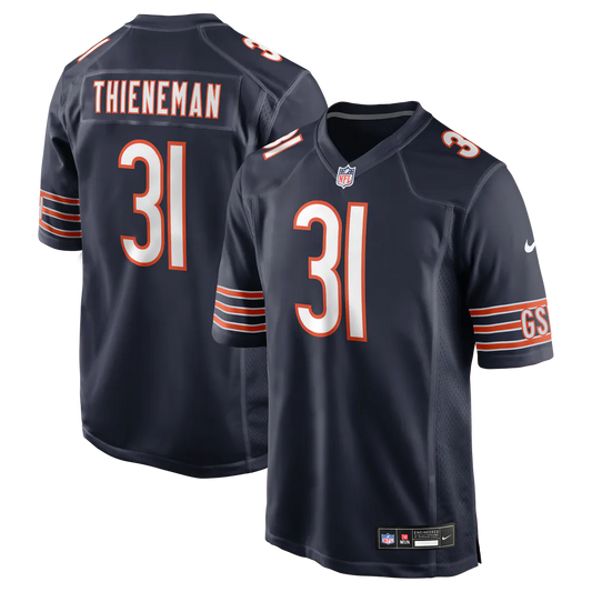 Dillon Thieneman Chicago Bears YOUTH KIDS Official NFL Nike Jersey product image 1, provided for visual reference and