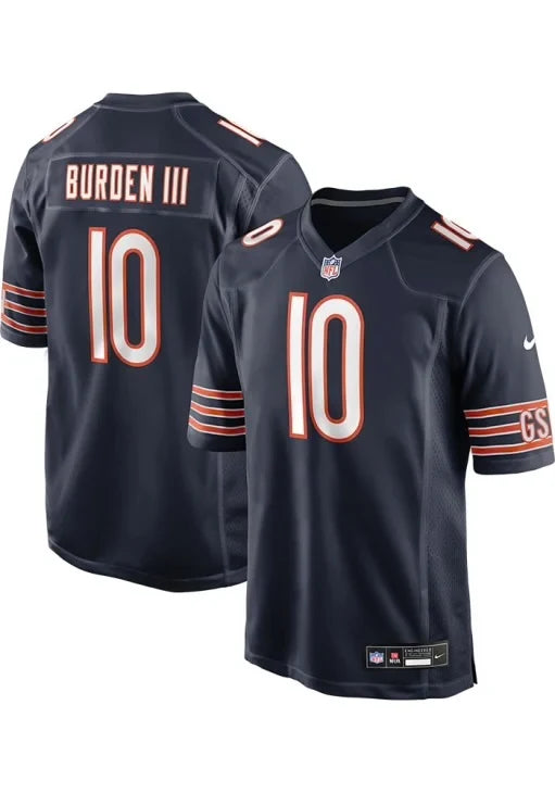 Luther Burden III Chicago Bears YOUTH KIDS Official NFL Nike Jersey product image 1, provided for visual reference and