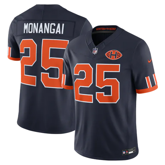 Kyle Monangai Chicago Bears YOUTH KIDS Official NFL Nike Rivalries Collection Jersey product image 1, provided for visual