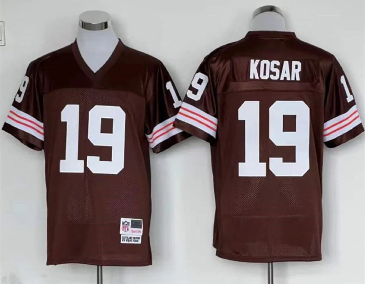 Bernie Kosar Cleveland Browns Official NFL Jersey Mitchell & Ness product image 4, provided for visual reference and product