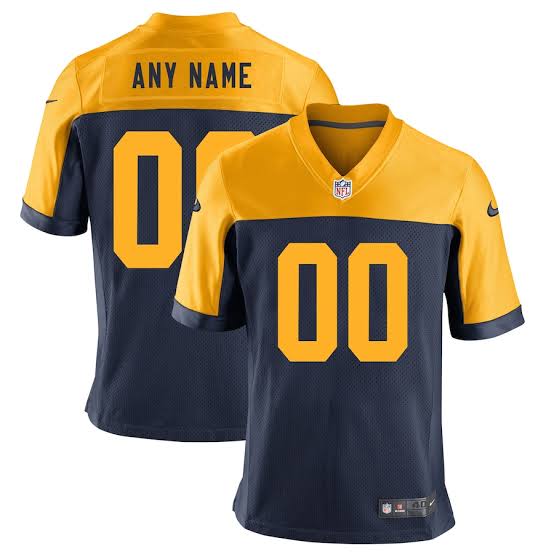 Any Name & Number YOUTH KIDS Green Bay Packers Official NFL Nike Throwback Jersey product image 1, provided for visual