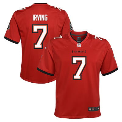 Bucky Irving Tampa Bay Buccaneers YOUTH KIDS Official Nike Jersey product image 1, provided for visual reference and product