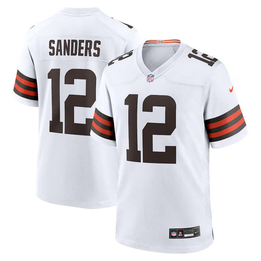 Shedeur Sanders YOUTH KIDS Cleveland Browns Official NFL Nike Jersey white product image 1, provided for visual reference