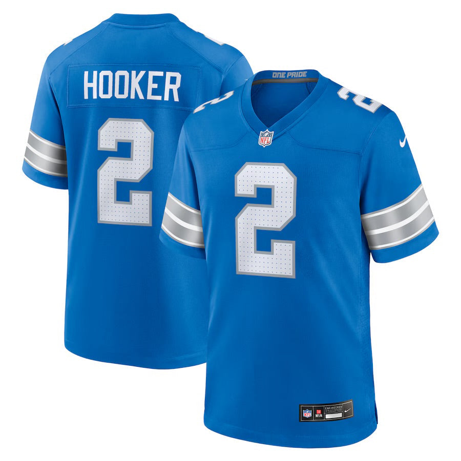 Hendon Hooker YOUTH Detroit Lions Official NFL Nike Jersey product image 1, provided for visual reference and product detail