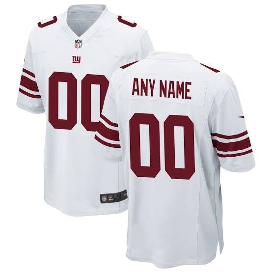 New York Giants Any Name & Number customized YOUTH KIDS Official NFL Jersey white product image 1, provided for visual