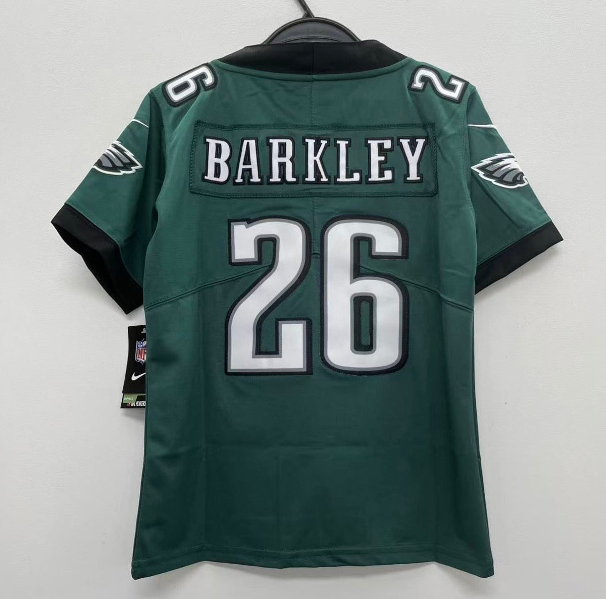 Saquon Barkley YOUTH Philadelphia Eagles Super Bowl Jersey Nike product image 1, provided for visual reference and product