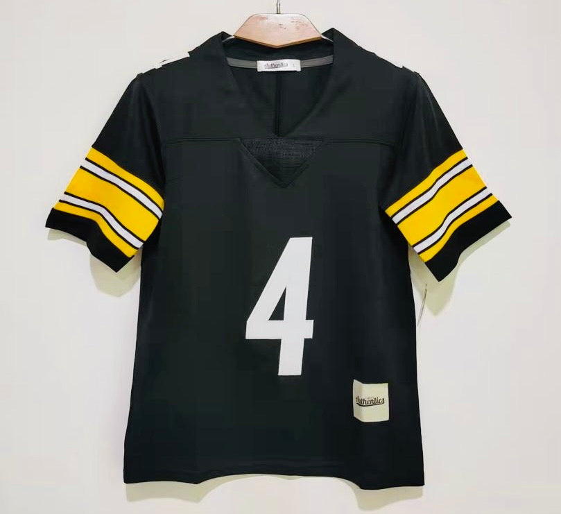 DK Metcalf Youth Kids Pittsburgh Steelers Jersey Classic Authentics product image 2, provided for visual reference and