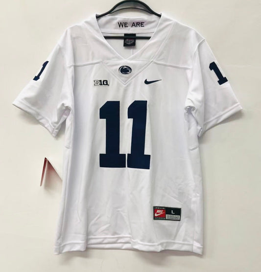 Micah Parsons Lavar Arrington Penn State Nittany Lions YOUTH Jersey white product image 1, provided for visual reference and