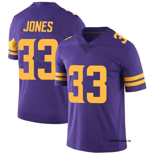 Aaron Jones YOUTH KIDS Minnesota Vikings Official NFL Jersey product image 1, provided for visual reference and product
