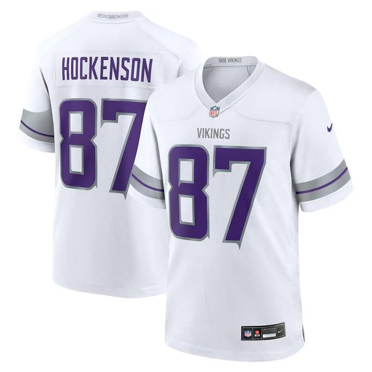 T.J. Hockenson YOUTH KIDS Minnesota Vikings Official NFL Jersey product image 1, provided for visual reference and product