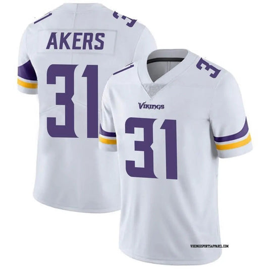 Cam Akers YOUTH KIDS Minnesota Vikings Official NFL Jersey white product image 1, provided for visual reference and product