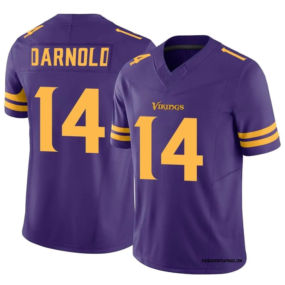 Sam Darnold YOUTH KIDS Minnesota Vikings Official NFL Jersey product image 1, provided for visual reference and product