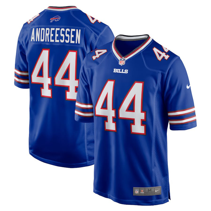 Joe Andreessen Buffalo Bills YOUTH KIDS Official NFL Nike Jersey blue product image 1, provided for visual reference and