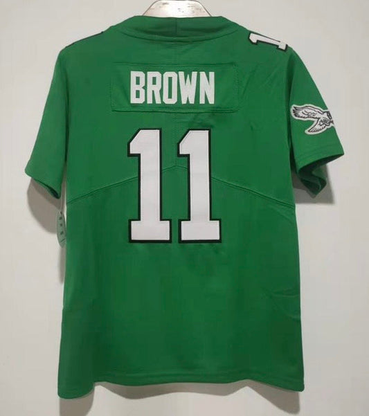 A.J. Brown Philadelphia Eagles YOUTH Jersey Classic Authentics product image 1, provided for visual reference and product