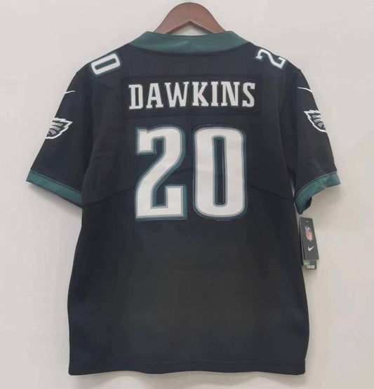 Brian Dawkins YOUTH Philadelphia Eagles Jersey Nike black product image 1, provided for visual reference and product detail