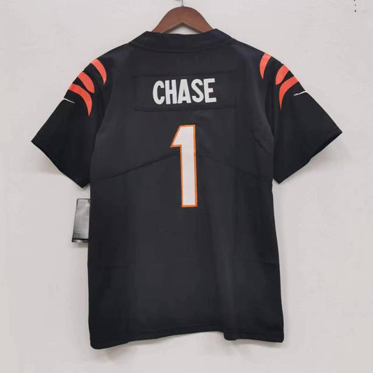 Ja’Marr Chase YOUTH Cincinnati Bengals Jersey Nike product image 1, provided for visual reference and product detail review