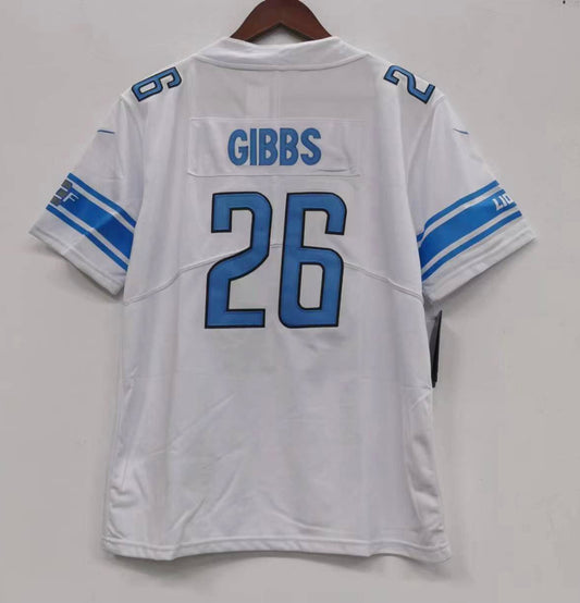 Jahmyr Gibbs YOUTH Detroit Lions Official NFL Jersey Nike product image 1, provided for visual reference and product detail