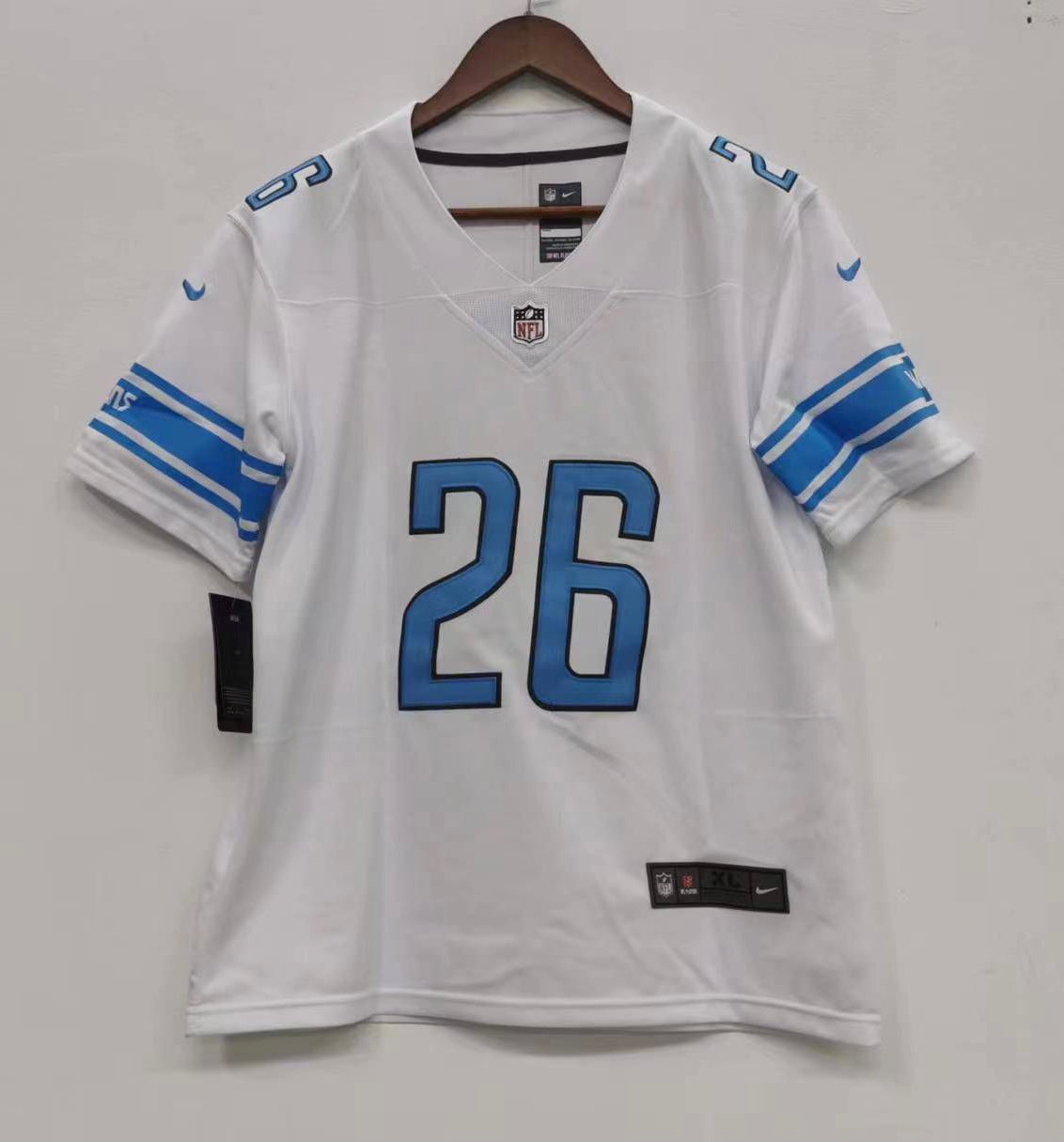 Jahmyr Gibbs YOUTH Detroit Lions Official NFL Jersey Nike product image 2, provided for visual reference and product detail