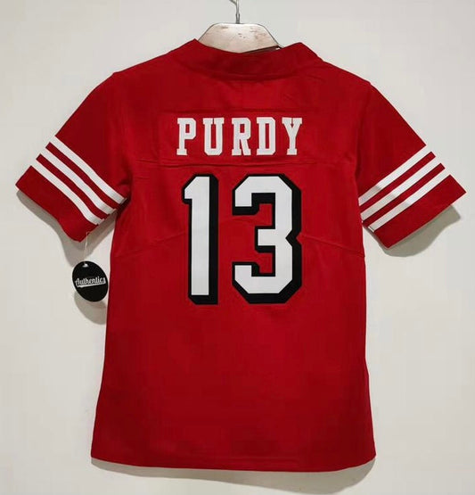Brock Purdy San Francisco 49ers YOUTH Jersey Classic Authentics product image 1, provided for visual reference and product