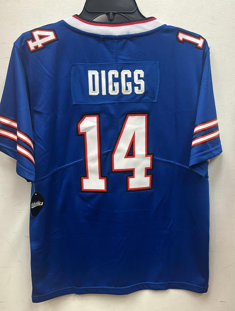 Stefon Diggs Classic Authentics YOUTH Buffalo Bills Jersey product image 1, provided for visual reference and product detail