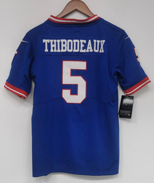 Kayvon Thibodeaux New York Giants 2023 retro YOUTH Jersey product image 1, provided for visual reference and product detail