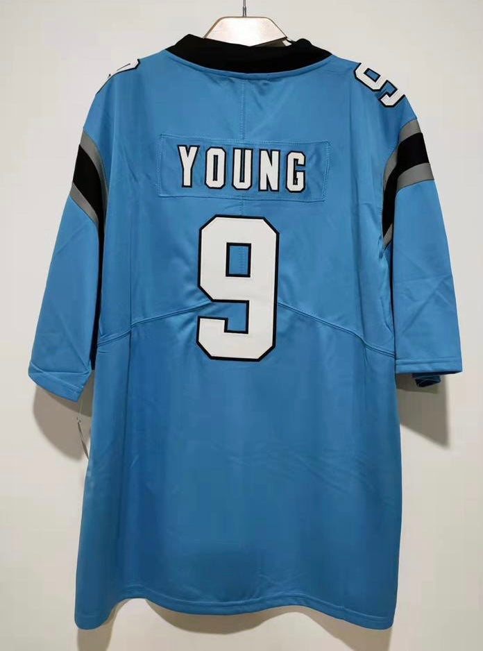 Bryce Young Carolina Panthers YOUTH Jersey Classic Authentics product image 1, provided for visual reference and product
