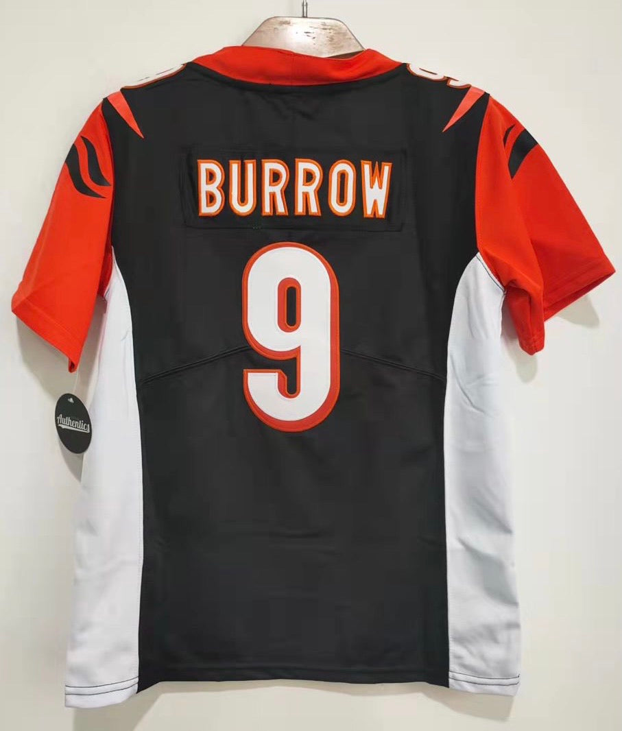 Joe Burrow YOUTH Cincinnati Bengals Jersey Classic Authentics product image 1, provided for visual reference and product