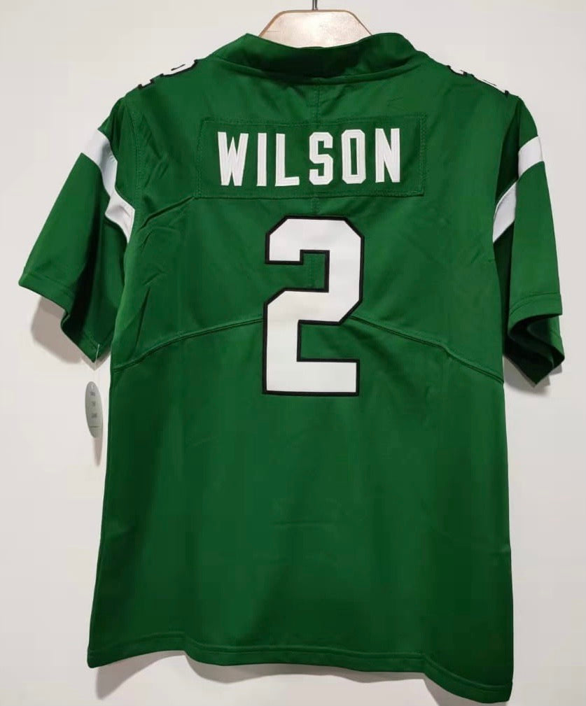 Zach Wilson YOUTH New York Jets Jersey product image 1, provided for visual reference and product detail review