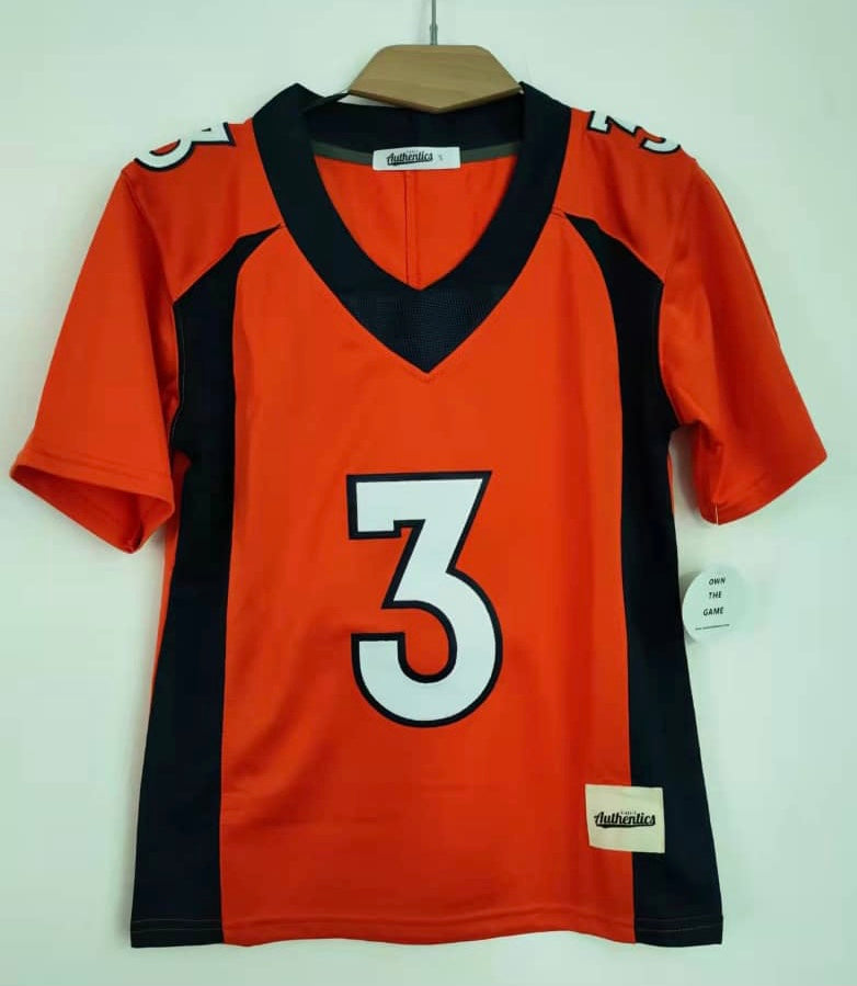 Russell Wilson YOUTH Denver Broncos Jersey Classic Authentics product image 2, provided for visual reference and product