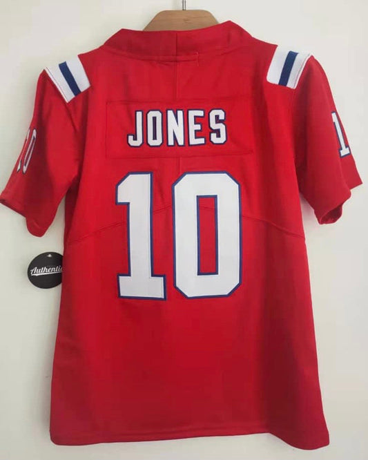 Mac Jones YOUTH New England Patriots Jersey Classic Authentics product image 1, provided for visual reference and product