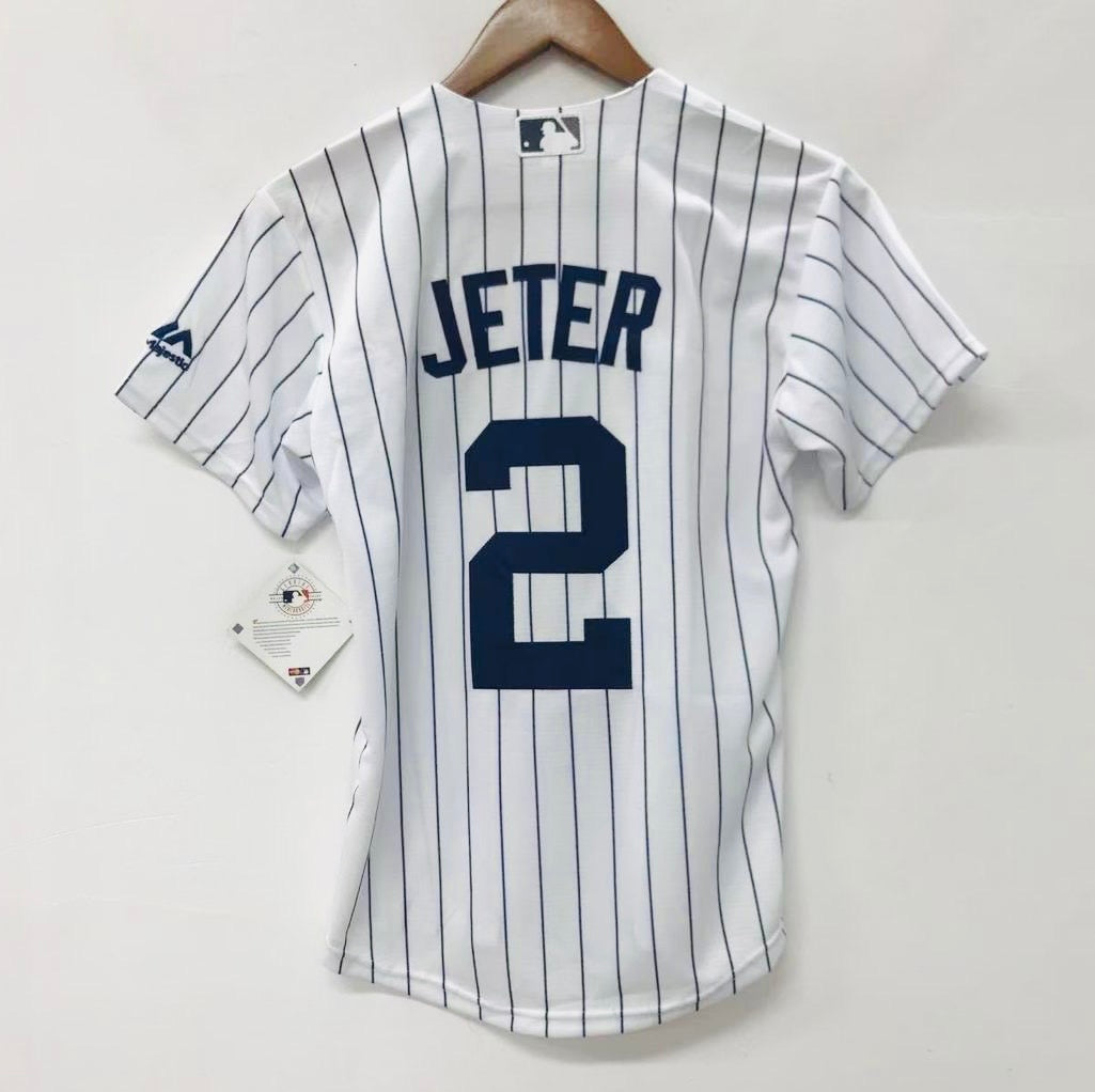 Derek Jeter New York Yankees MLB Majestic YOUTH Jersey product image 1, provided for visual reference and product detail